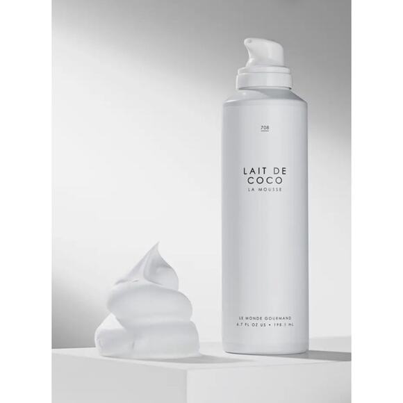 Le Monde Gourmand Le Mousse Whipped Body Lotion 6.7 fl oz Lait De Coco - Picture 1 of 2